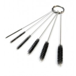  SET OF BRUSHES FOR CLEANING TUBE TIPS 